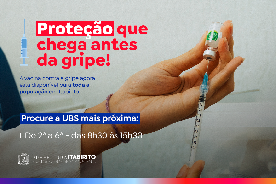 Campanha de vacinação contra gripe