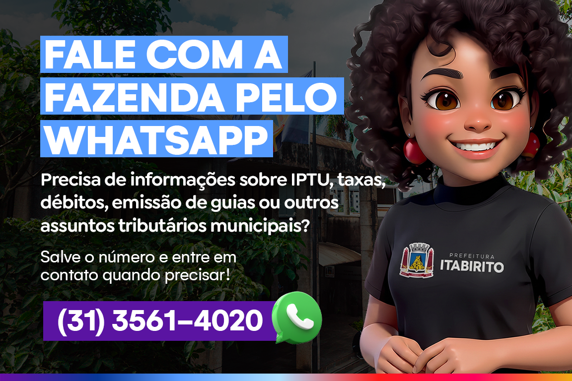 CAMPANHA DIVULGAÇÃO CANAL ATENDIMENTO WHATSAPP