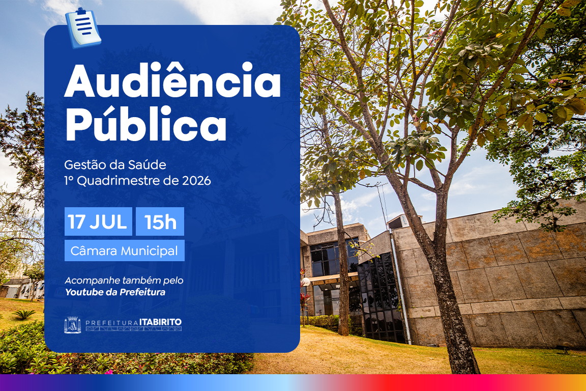 Audiência Saúde – 1° Quadrimestre de 2026